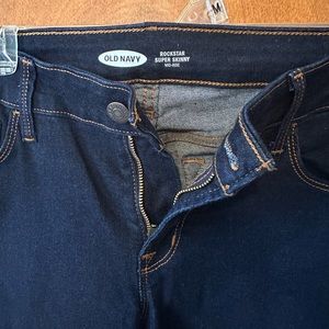 Size 6 long Old Navy rock star super skinny jeans NWOT
